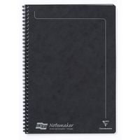 Europa A4 Notemaker reliure intégrale Noir 21x29,7cm 120p détachligné - Image principale
