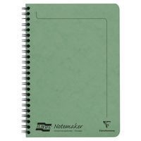 Europa A5 Notemaker reliure intégrale Lime 14,8x21cm 120p détachligné - Image principale