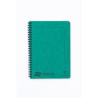 Europa A5 Notemaker reliure intégrale Vert 14,8x21cm 120p détachligné - Image principale