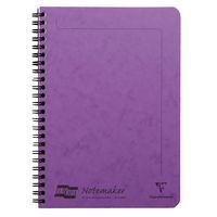 Europa A5 Notemaker reliure intégrale Lilas 14,8x21cm 120p détachligné - Image principale