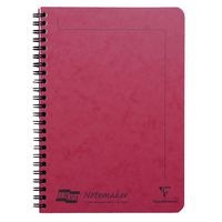 Europa A5 Notemaker reliure intégrale Rouge 14,8x21cm 120p détachligné - Image principale