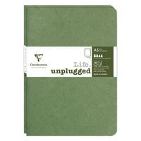 Age Bag DUO set de 2 cahiers piqués 14,8x21cm 96p uni vert - Image principale