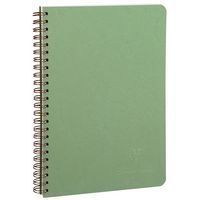Age Bag carnet reliure intégrale 14,8x21cm 100p ligné vert - Image principale