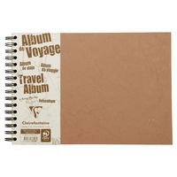 Album de voyage spiralé Age Bag A4 Ligné/Uni 80 pages - Clairefontaine - Image principale