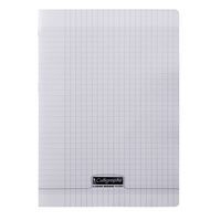 8000 POLYPRO, Cahier piqué incolore 21x29,7cm 48p séyès 90g - Image principale