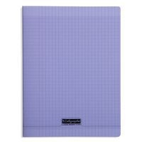 8000 POLYPRO, Cahier piqué violet 24x32cm 96p séyès 90g - Image principale