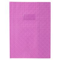 Protège-cahier grain losange 18/100ème 21x29,7 violet + porte étiquette - Image principale
