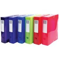 Lot de 6 Boite de classement en polyproppylène dos 80mm Iderama - A4 - Image principale