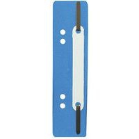 Lot de 250 Fixe-dossiers à lamelle polypropylène bleu - Image principale