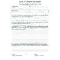 Lot de 50 Liasses Acte de caution (tous contrats sauf 50E) - Image principale