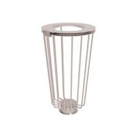 Poubelle Lofoten Vigipirate 100 L acier galva - gris 7044 - Image principale