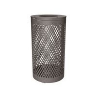 Poubelle Losange 120 L - galva gris Procity - Image principale