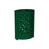Poubelle Venise 120 L - galva vert 6005 - Image principale