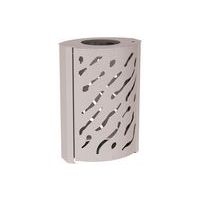 Poubelle Venise 120 L - galva gris 7044 - Image principale