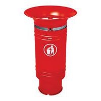 Poubelle Cévennes 60 L avec seau - rouge 3020 - Image principale