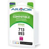 Cartouche encre couleur 1jet0182 compatible Epson C13T07134012 - magenta - Image principale