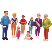 Figurines de la famille européenne - Image principale