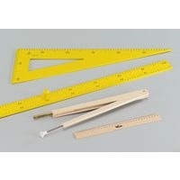 Équerre à tableau, bois 60 cm laquée - Image principale