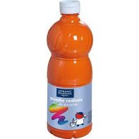 Flacon 1 litre gouache redimix lefranc bourgeois - orange - Image principale