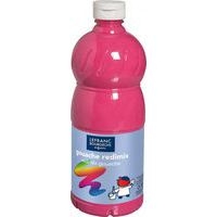Flacon 1 litre gouache redimix lefranc bourgeois - rose tyrien - Image principale