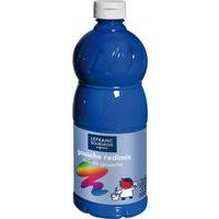 Flacon 1 litre gouache redimix lefranc bourgeois - bleu primaire (cyan) - Image principale