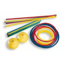 Lot de 8 jalons 1.20 m en ABS - Image principale