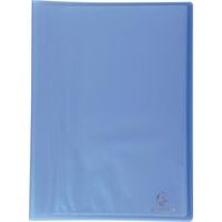 Reliure plastique 30 volets transparents 50 microns - Bleu - Image principale