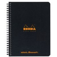 Cahier noir reliure intégrale réglure dot - Rhodia - Image principale