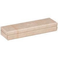 Rhodiarama plumier simili cuir italien 21x5,5x3 cm beige - Image principale
