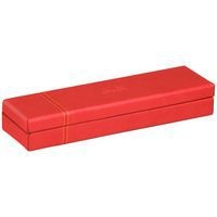 Rhodiarama plumier simili cuir italien 21x5,5x3cm coquelicot - Image principale