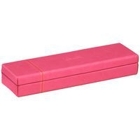 Rhodiarama plumier simili cuir italien 21x5,5x3 cm framboise - Image principale