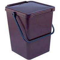 Poubelle Minimax déchets alimentaire carré 10 L - Vepabins - Image principale