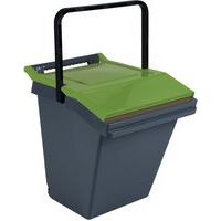 Récipient de séparation des déchets Easytech 40 L vert/noir - Image principale