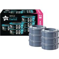 Lot de 6 Cartouche d'enveloppes plastique pour couches bébé 1x6 pièce - Image principale