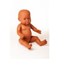 Bébé africain garçon 40 cm sans cheveux - Image principale