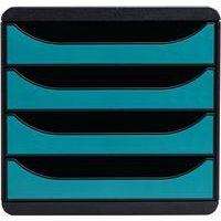 Module de classement à 4 tiroirs Big Box Skandi - Exacompta - Image principale