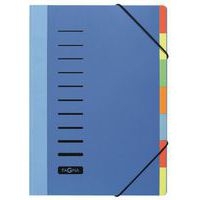 Lot de 6 Trieur DESKORGANIZER Lucy Colors 7 compartiements, bleu - Image principale