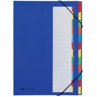 Lot de 6 Trieur DESKORGANIZER Color, 12 poches, bleu - Image principale