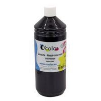 Flacon de 1L de gouache O'color - Noir - Image principale