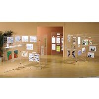 Lot 3 grilles autoporteuses Eco coloris blanc - Image principale