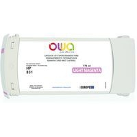 Cartouche remanufacturée large format HP 831 - Magenta clair - Image principale