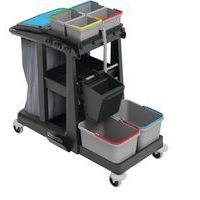 Chariot de ménage Eco-Matic 3 ReFlo avec kit de lavage - Numatic - Image principale