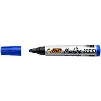 Marqueur permanent pointe ogive Bic - bleu - Image principale