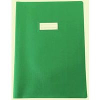 Protège-cahier A4 plastique épais épaisseur: 20/100e - Vert - Image principale