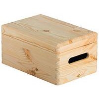 Lot de 2 Caisse de rangement en pin massif - Image principale