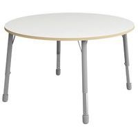Table Eko ronde ø 136 cm réglable T3 à T6 - blanc - Image principale