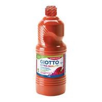 Flacon 1 litre gouache liquide giotto avec bouchon doseur - rouge écarlate - Image principale