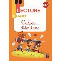 Lecture Piano CE1 Cahier d'écriture - Image principale