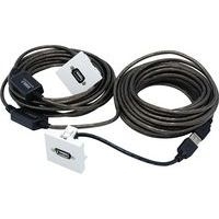 Plastron avec câble USB amplifié coudé - Image principale