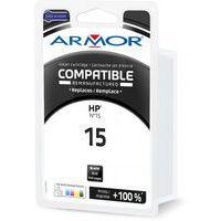 Cartouche jet d'encre noire 1jet0052 compatible HP15 - Owa